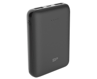 SILICON POWER C100 USB 10000 mAh mini czarny SP10KMAPBK100CPK - 538430 - zdjęcie 2